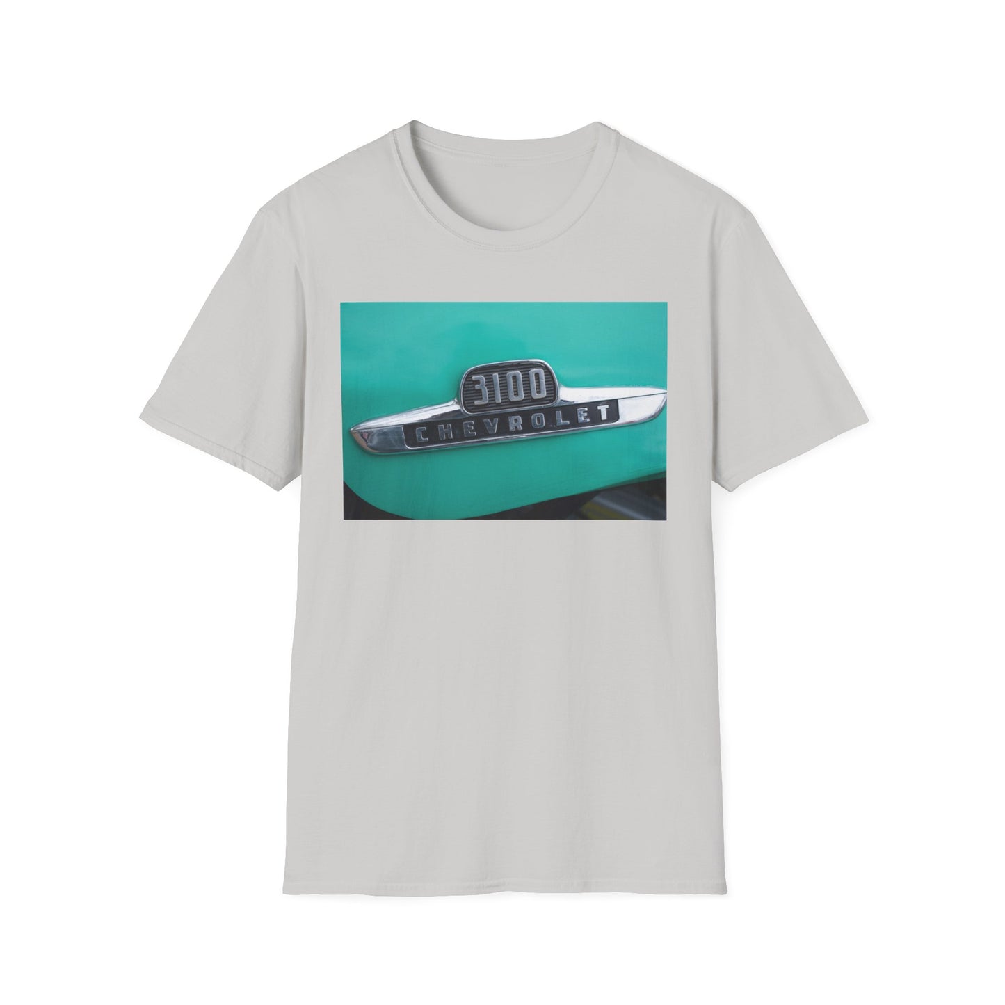 Chevrolet 3100 Classic Car 1/2 Ton Pickup Logo with Chrome Trim.