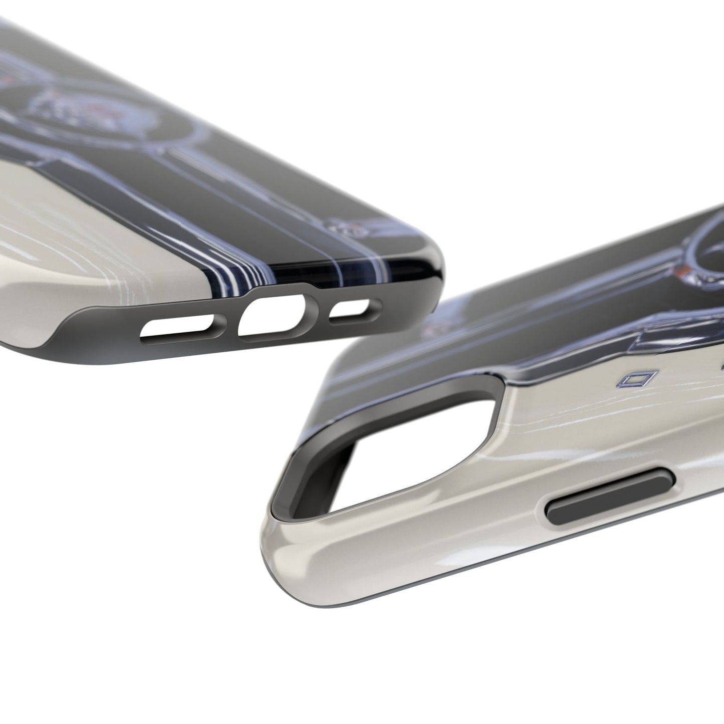 Vintage Car Magnetic Tough iPhone Cases - Automotive Lover's Phone Covers, Gift for Car Enthusiasts, Classic Car Accessories, Unique Phone