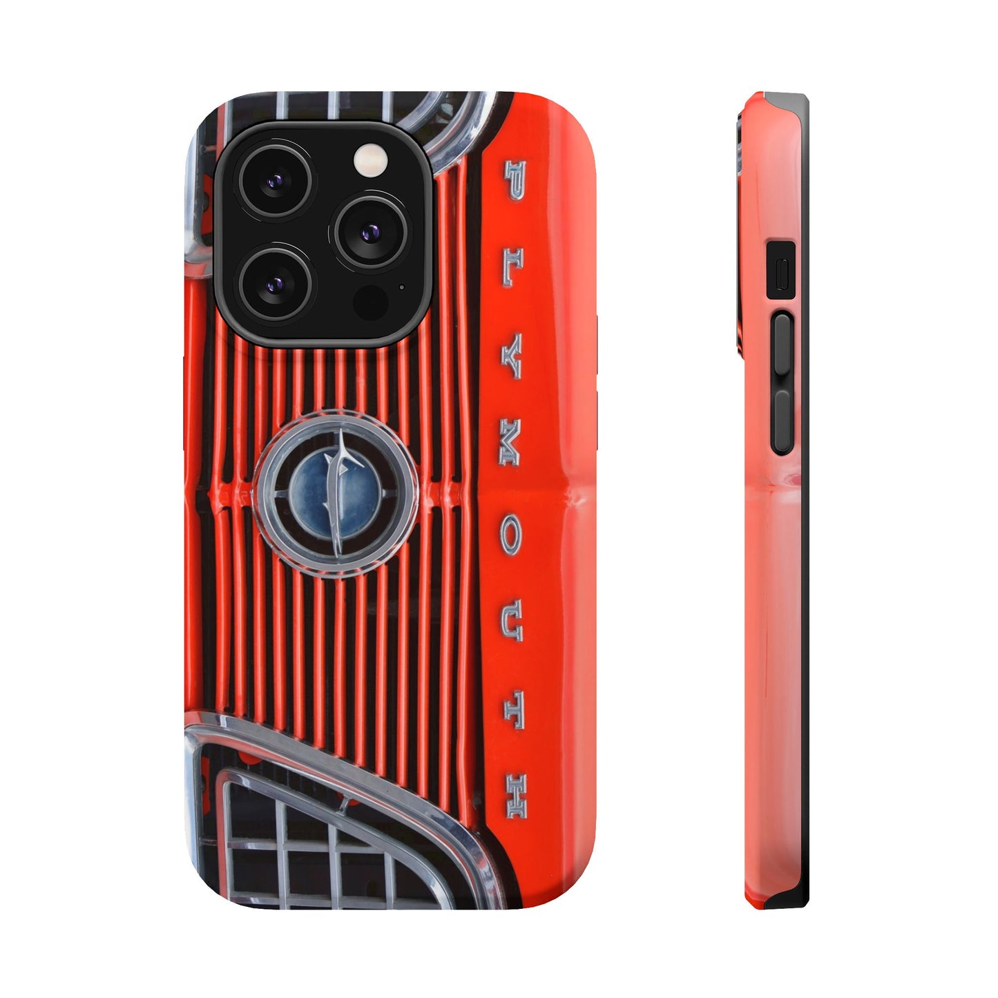 Car Enthusiast Phone Case, Muscle Car Lover Gift, Automotive Grill Design, Auto Fan Accessory, Vehicle Logo Cover, Retro Classic Car