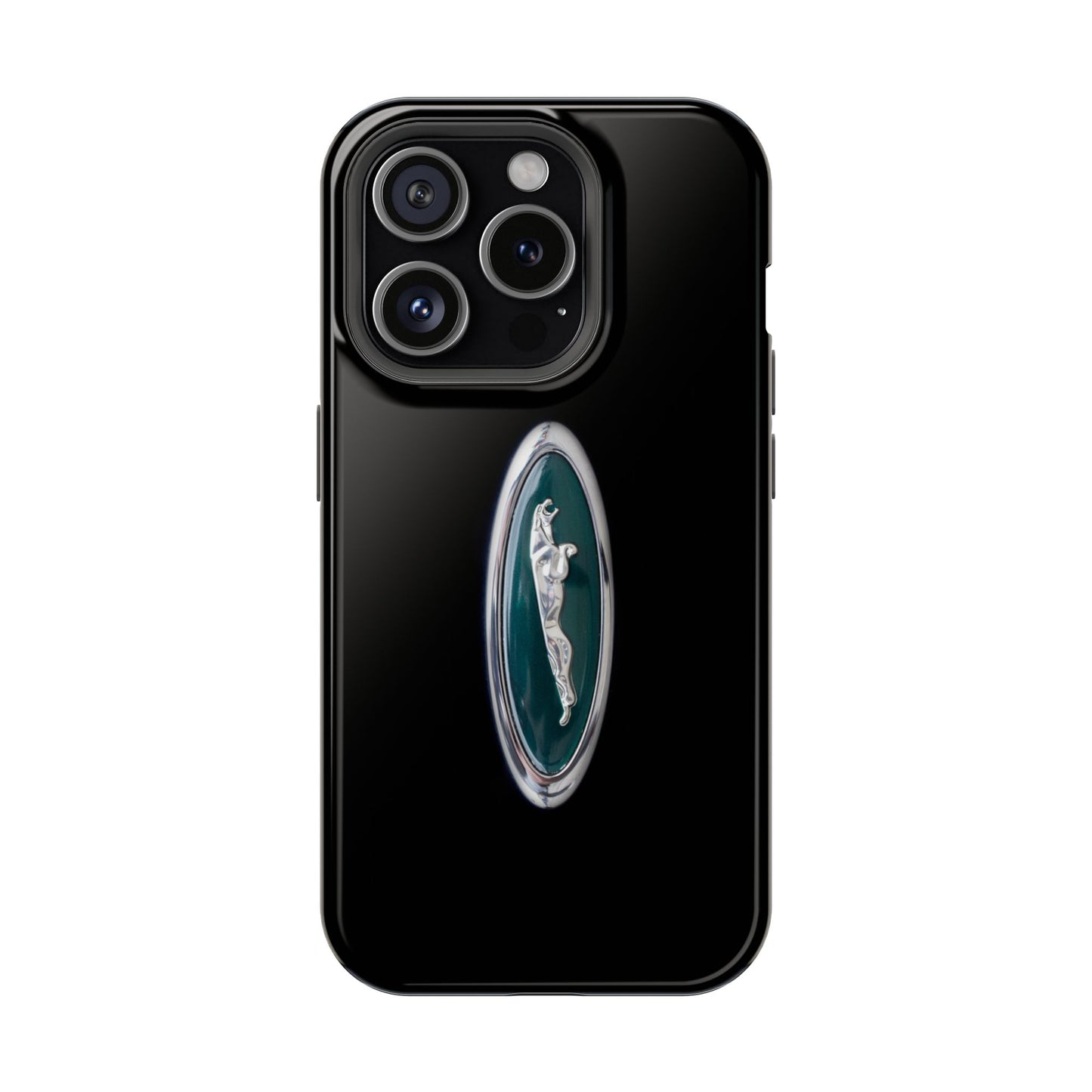 Magnetic Tough Cases, Classic Jaguar 'Leaper' Car Badge, Car Lover Gift, Protective iPhone Cover, Unique Design, Automotive Enthusiast
