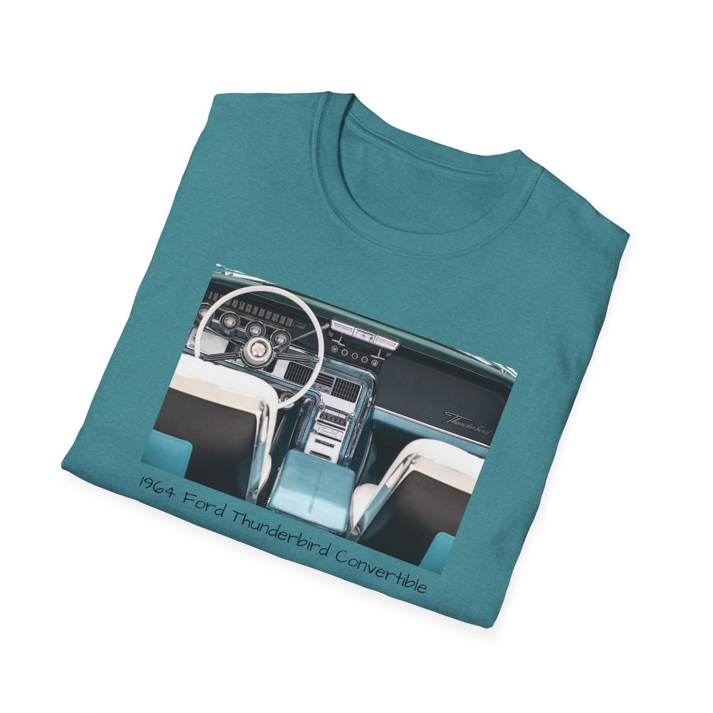 Copy of Classic Car T-Shirt, Vintage Car Tee, Retro Car Shirt, Car Lover Gift, Muscle Car Apparel, Ford Thunderbird, Convertible
