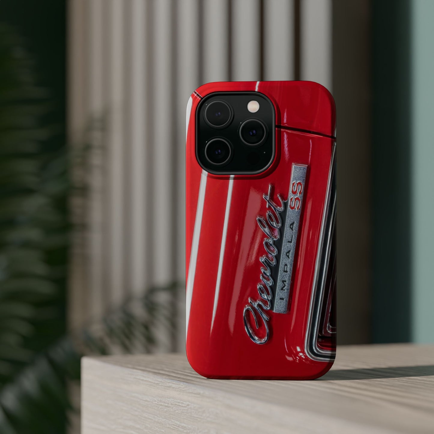Magnetic Tough Cases, Chevrolet Impala SS classic muscle car logo badge, Protective Phone Cover, Vintage Car Lover Gift, Custom Phone Case,