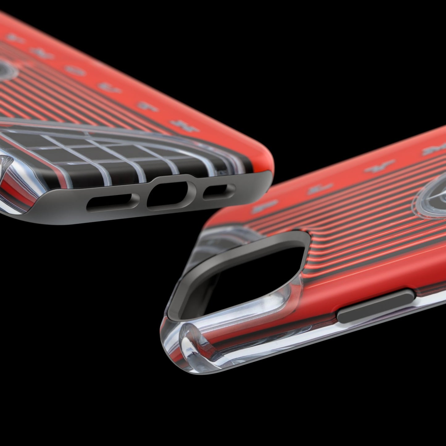 Car Enthusiast Phone Case, Muscle Car Lover Gift, Automotive Grill Design, Auto Fan Accessory, Vehicle Logo Cover, Retro Classic Car
