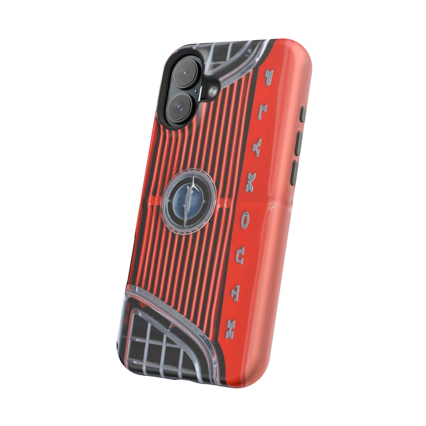Car Enthusiast Phone Case, Muscle Car Lover Gift, Automotive Grill Design, Auto Fan Accessory, Vehicle Logo Cover, Retro Classic Car