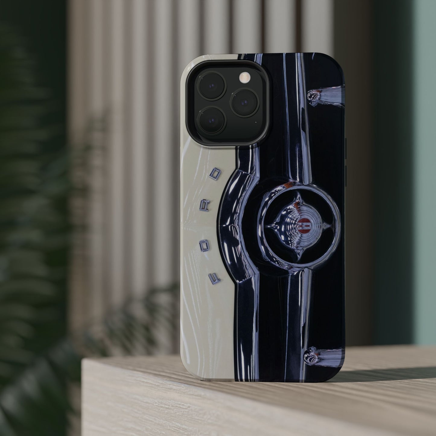 Vintage Car Magnetic Tough iPhone Cases - Automotive Lover's Phone Covers, Gift for Car Enthusiasts, Classic Car Accessories, Unique Phone