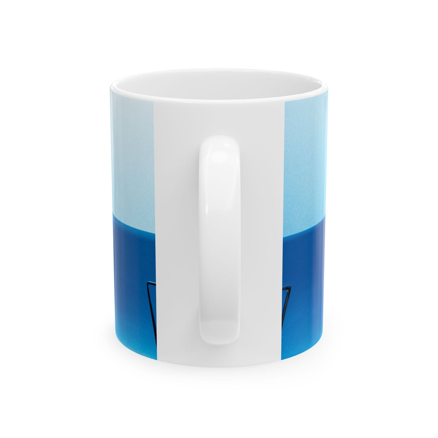 Chevrolet Corvette Classic Car Badge on an 11 or 15oz Ceramic Mug, a Perfect Gift for Your Favorite Car Guy.