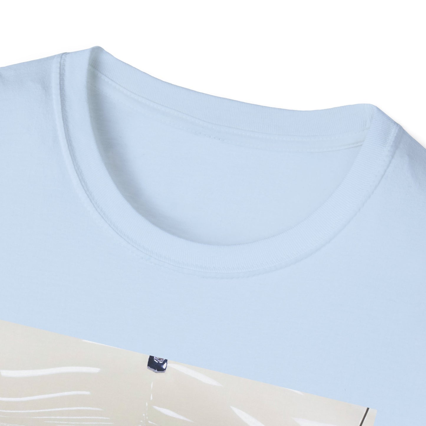 Vintage Car Grill Unisex Softstyle T-Shirt with 1949 Ford Country Squire Design