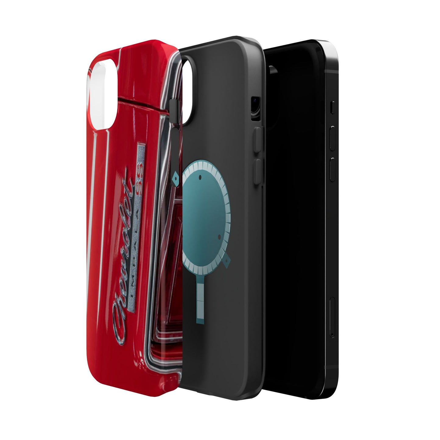 Magnetic Tough Cases, Chevrolet Impala SS classic muscle car logo badge, Protective Phone Cover, Vintage Car Lover Gift, Custom Phone Case,
