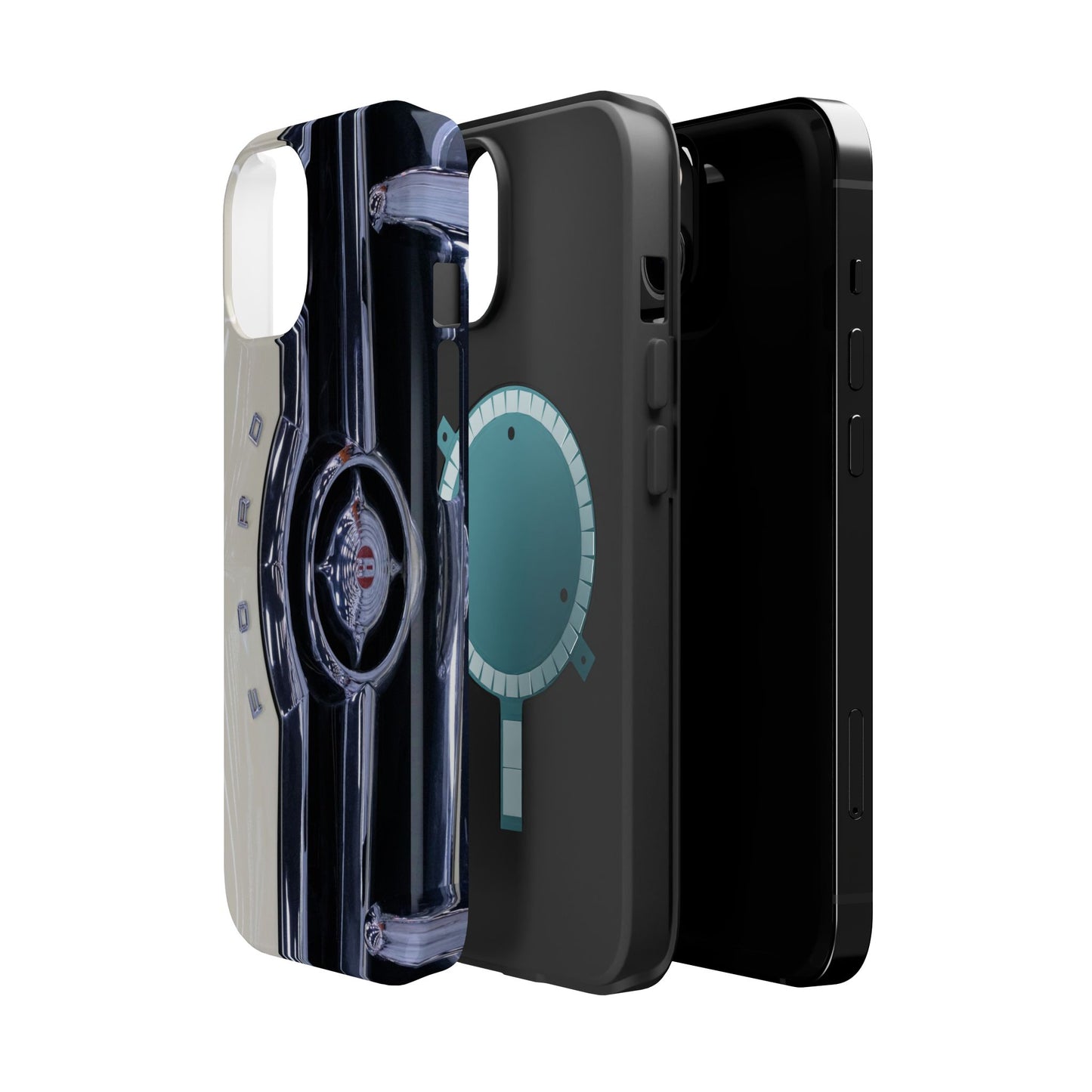 Vintage Car Magnetic Tough iPhone Cases - Automotive Lover's Phone Covers, Gift for Car Enthusiasts, Classic Car Accessories, Unique Phone