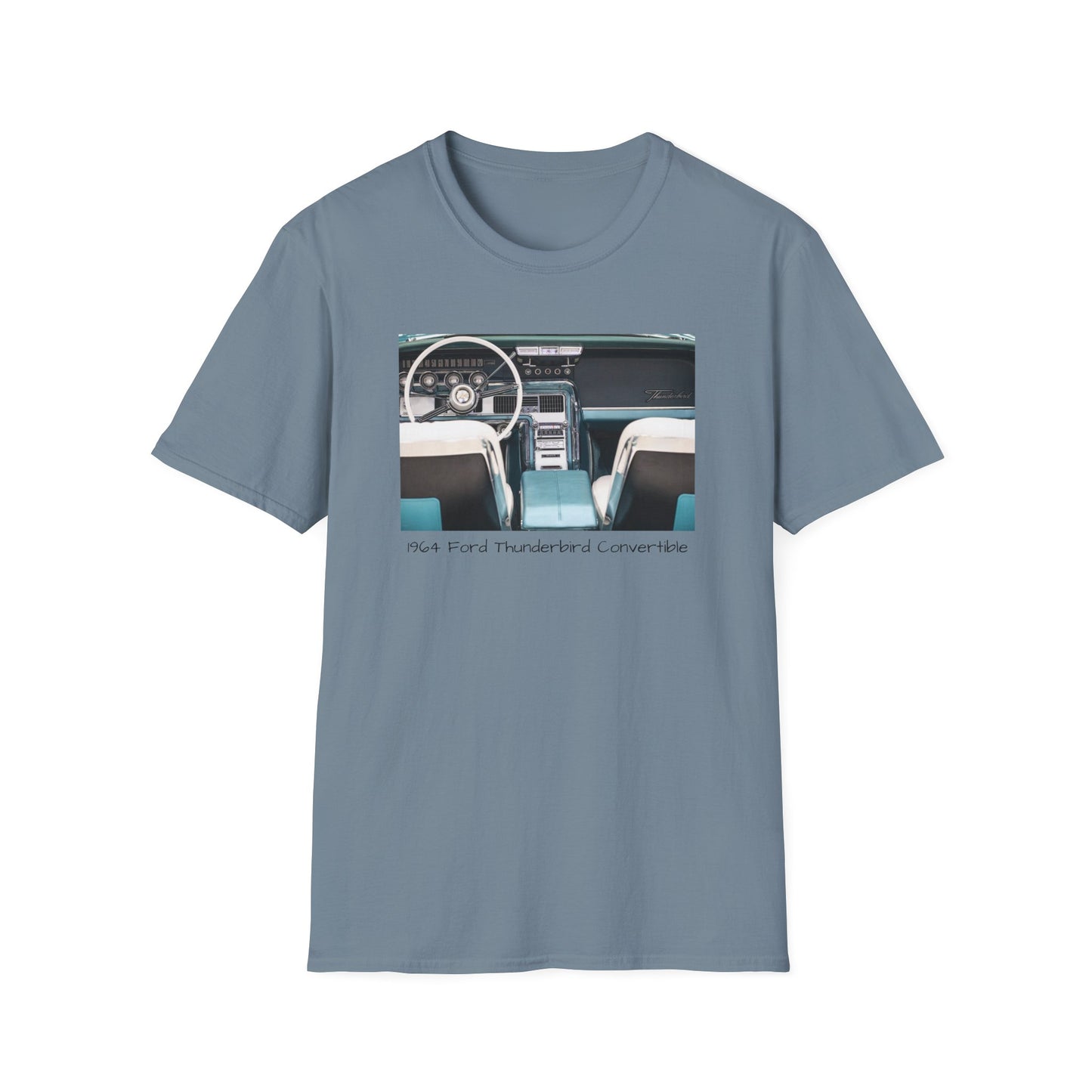 Copy of Classic Car T-Shirt, Vintage Car Tee, Retro Car Shirt, Car Lover Gift, Muscle Car Apparel, Ford Thunderbird, Convertible