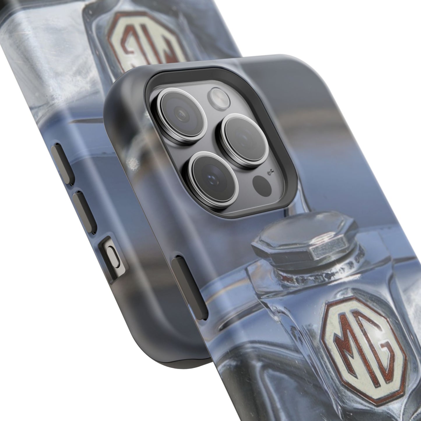 iPhone Case, 1953 MG TD Classic Sports Car Magnetic Tough Case, Vintage Car Gift, Car Enthusiast Phone Cover, Vehicle Lover Tech Accessory,