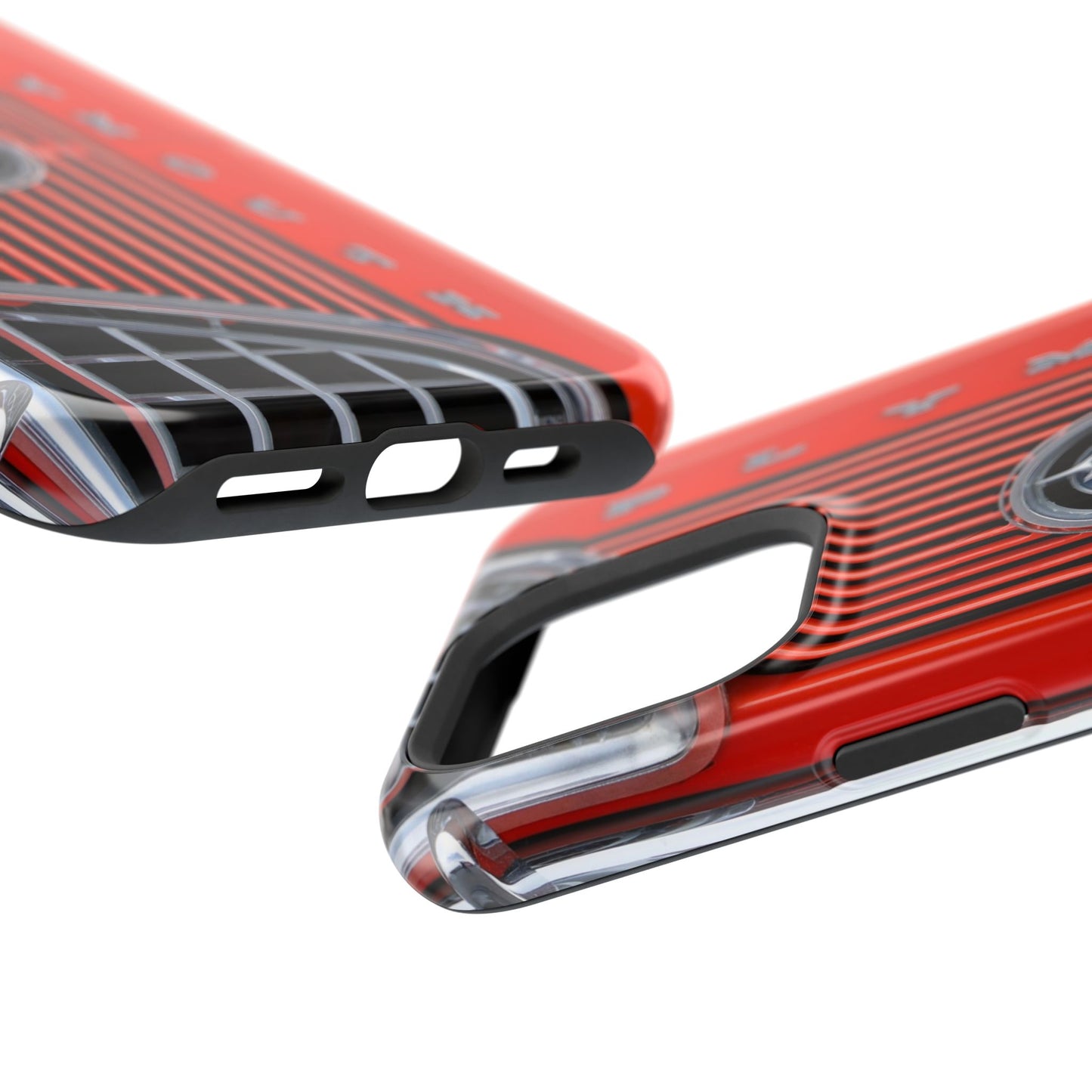 Car Enthusiast Phone Case, Muscle Car Lover Gift, Automotive Grill Design, Auto Fan Accessory, Vehicle Logo Cover, Retro Classic Car
