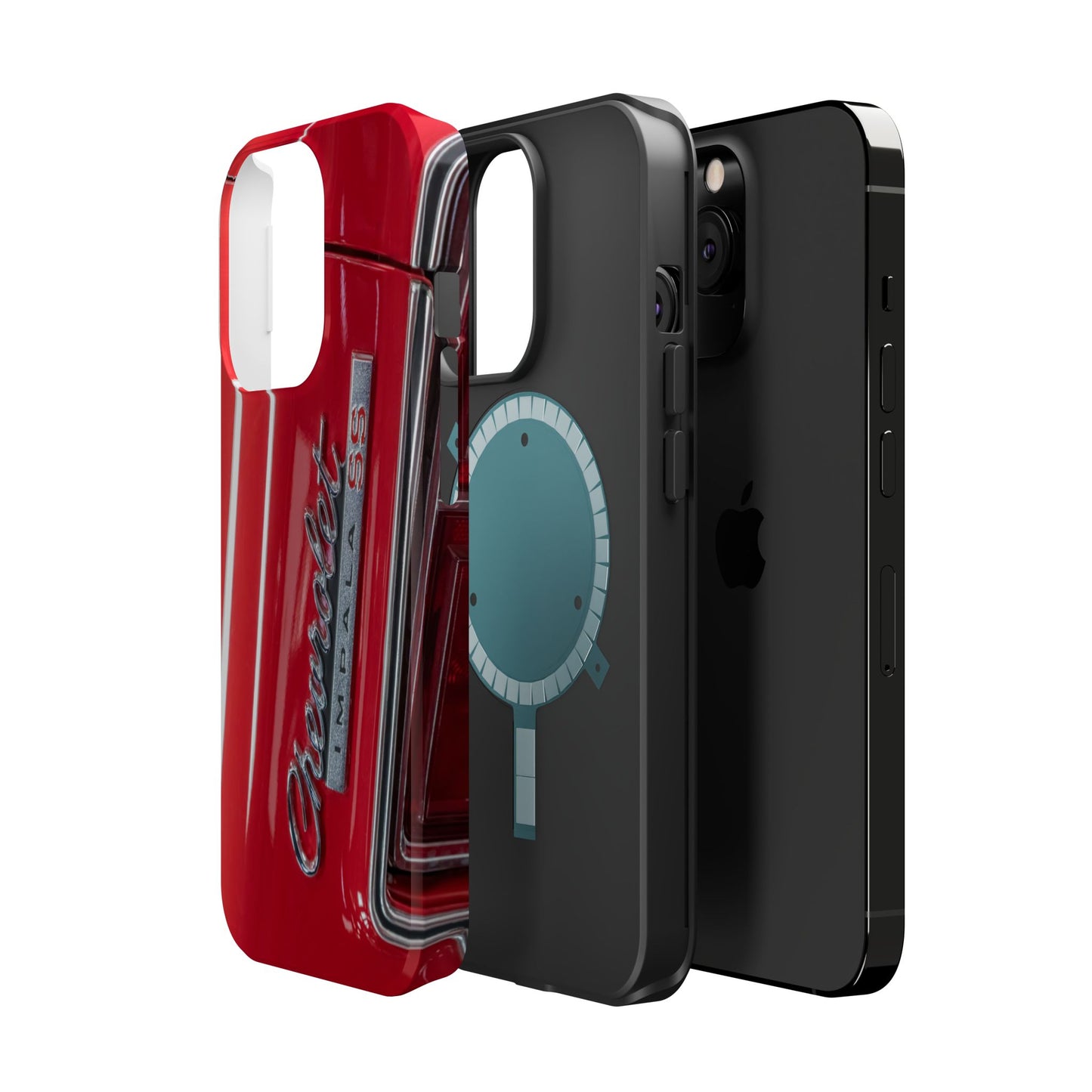 Magnetic Tough Cases, Chevrolet Impala SS classic muscle car logo badge, Protective Phone Cover, Vintage Car Lover Gift, Custom Phone Case,