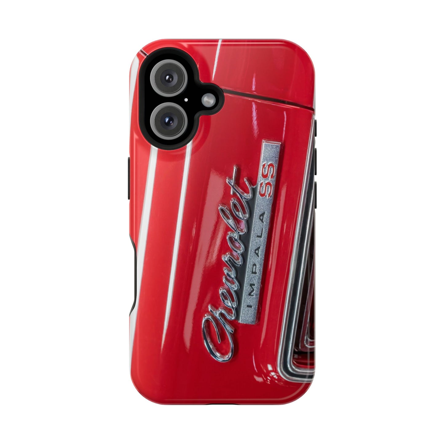 Magnetic Tough Cases, Chevrolet Impala SS classic muscle car logo badge, Protective Phone Cover, Vintage Car Lover Gift, Custom Phone Case,