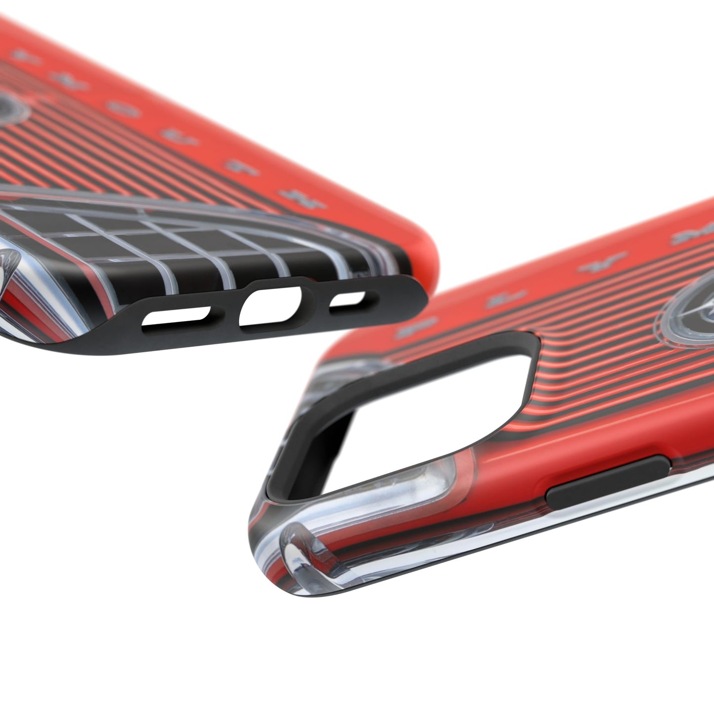 Car Enthusiast Phone Case, Muscle Car Lover Gift, Automotive Grill Design, Auto Fan Accessory, Vehicle Logo Cover, Retro Classic Car