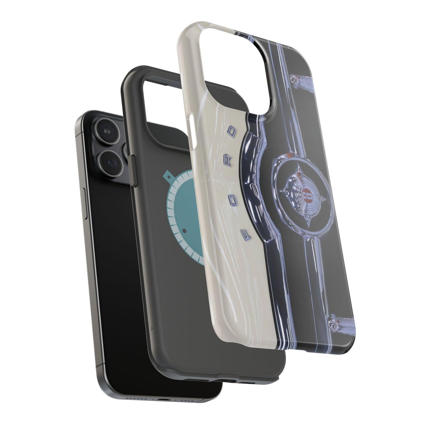 Vintage Car Magnetic Tough iPhone Cases - Automotive Lover's Phone Covers, Gift for Car Enthusiasts, Classic Car Accessories, Unique Phone