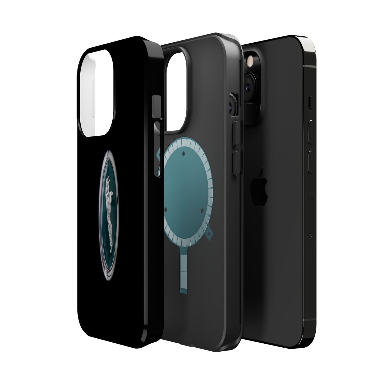 Magnetic Tough Cases, Classic Jaguar 'Leaper' Car Badge, Car Lover Gift, Protective iPhone Cover, Unique Design, Automotive Enthusiast