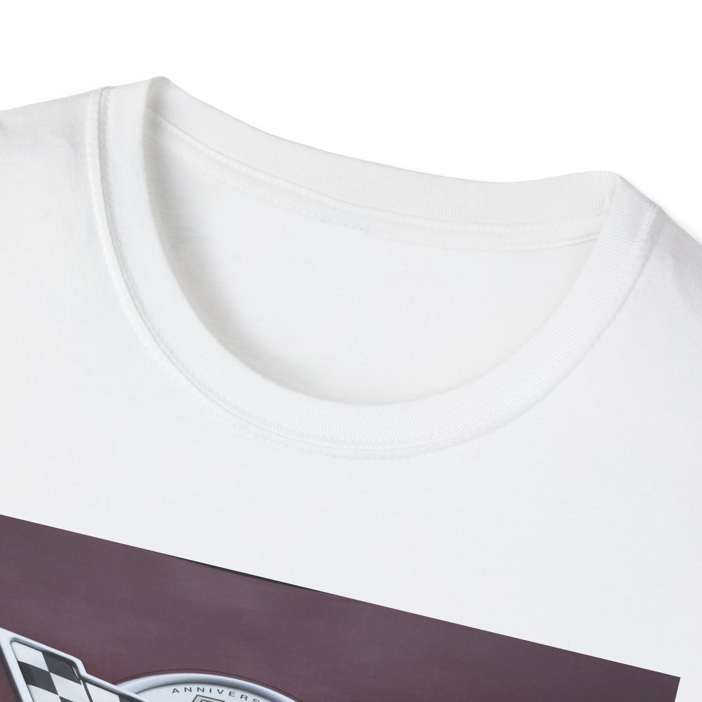 Corvette Stingray 50th Anniversary Classic Muscle Car Badge T-Shirt