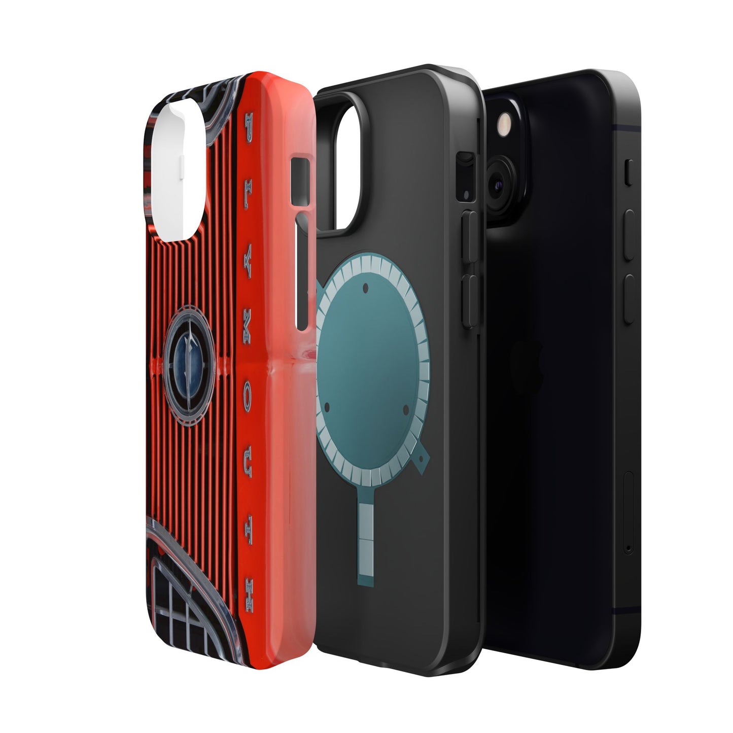 Car Enthusiast Phone Case, Muscle Car Lover Gift, Automotive Grill Design, Auto Fan Accessory, Vehicle Logo Cover, Retro Classic Car