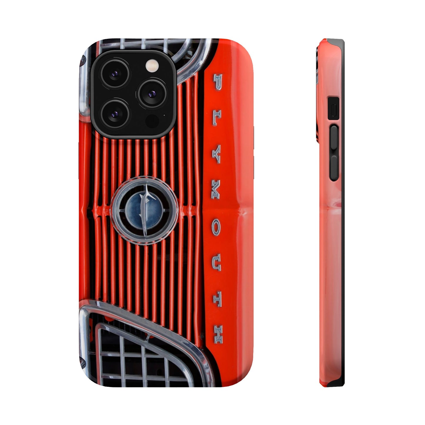 Car Enthusiast Phone Case, Muscle Car Lover Gift, Automotive Grill Design, Auto Fan Accessory, Vehicle Logo Cover, Retro Classic Car