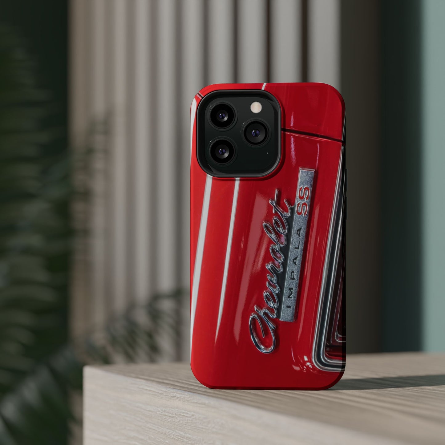 Magnetic Tough Cases, Chevrolet Impala SS classic muscle car logo badge, Protective Phone Cover, Vintage Car Lover Gift, Custom Phone Case,