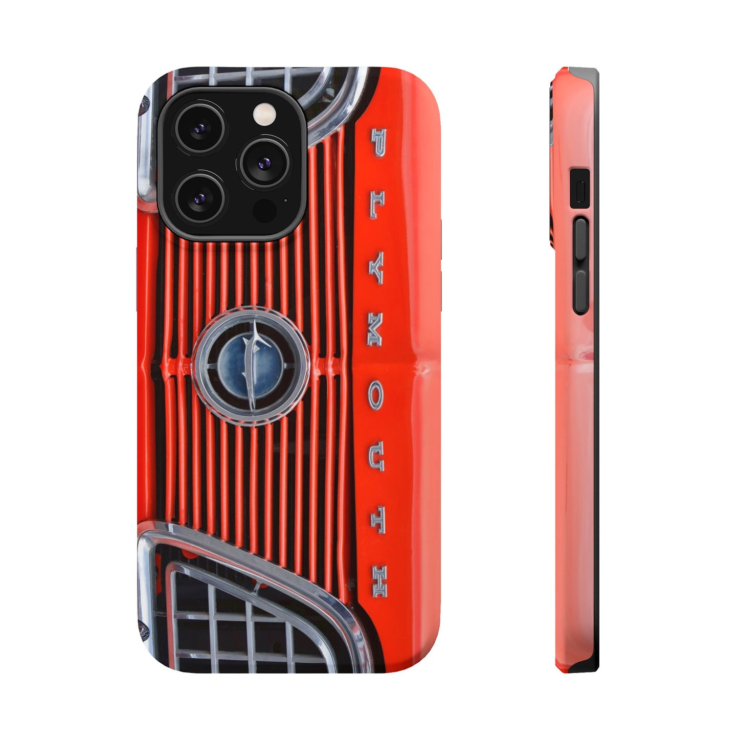 Car Enthusiast Phone Case, Muscle Car Lover Gift, Automotive Grill Design, Auto Fan Accessory, Vehicle Logo Cover, Retro Classic Car