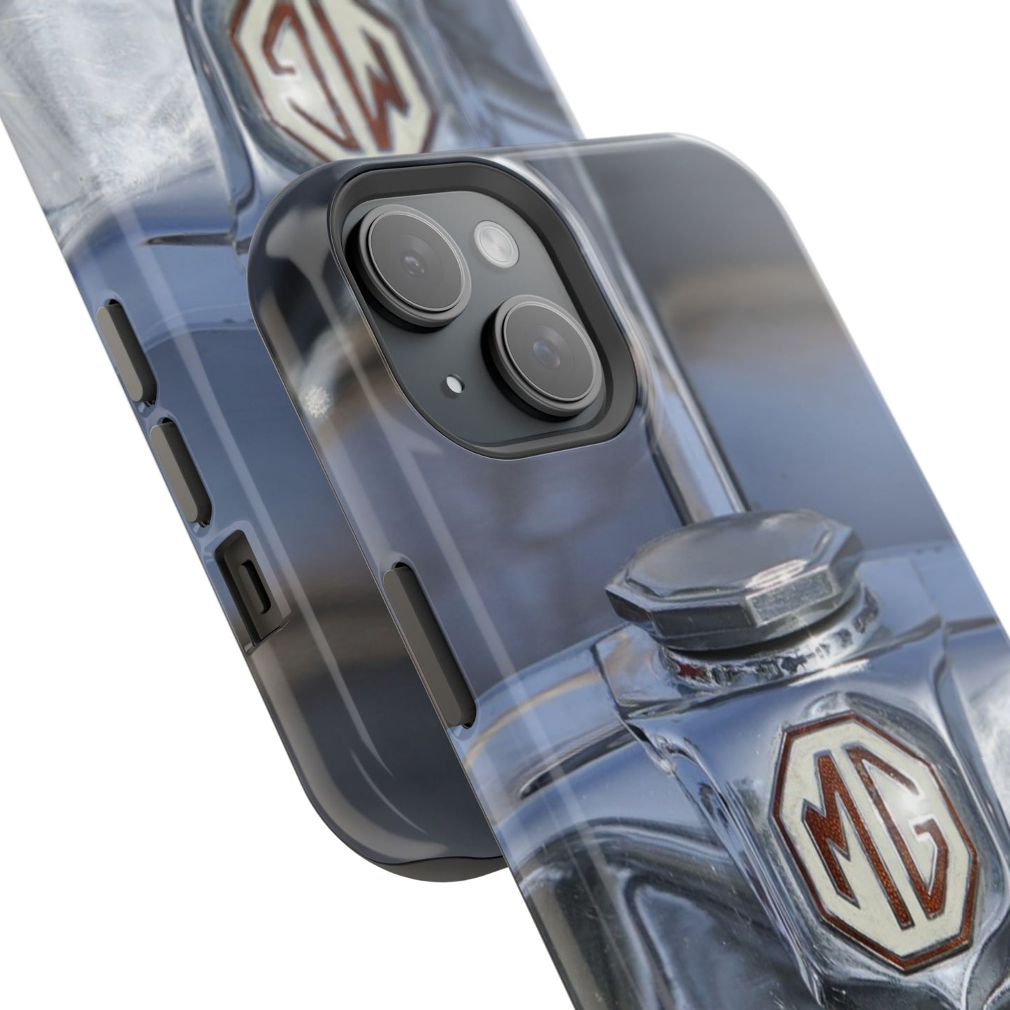 iPhone Case, 1953 MG TD Classic Sports Car Magnetic Tough Case, Vintage Car Gift, Car Enthusiast Phone Cover, Vehicle Lover Tech Accessory,