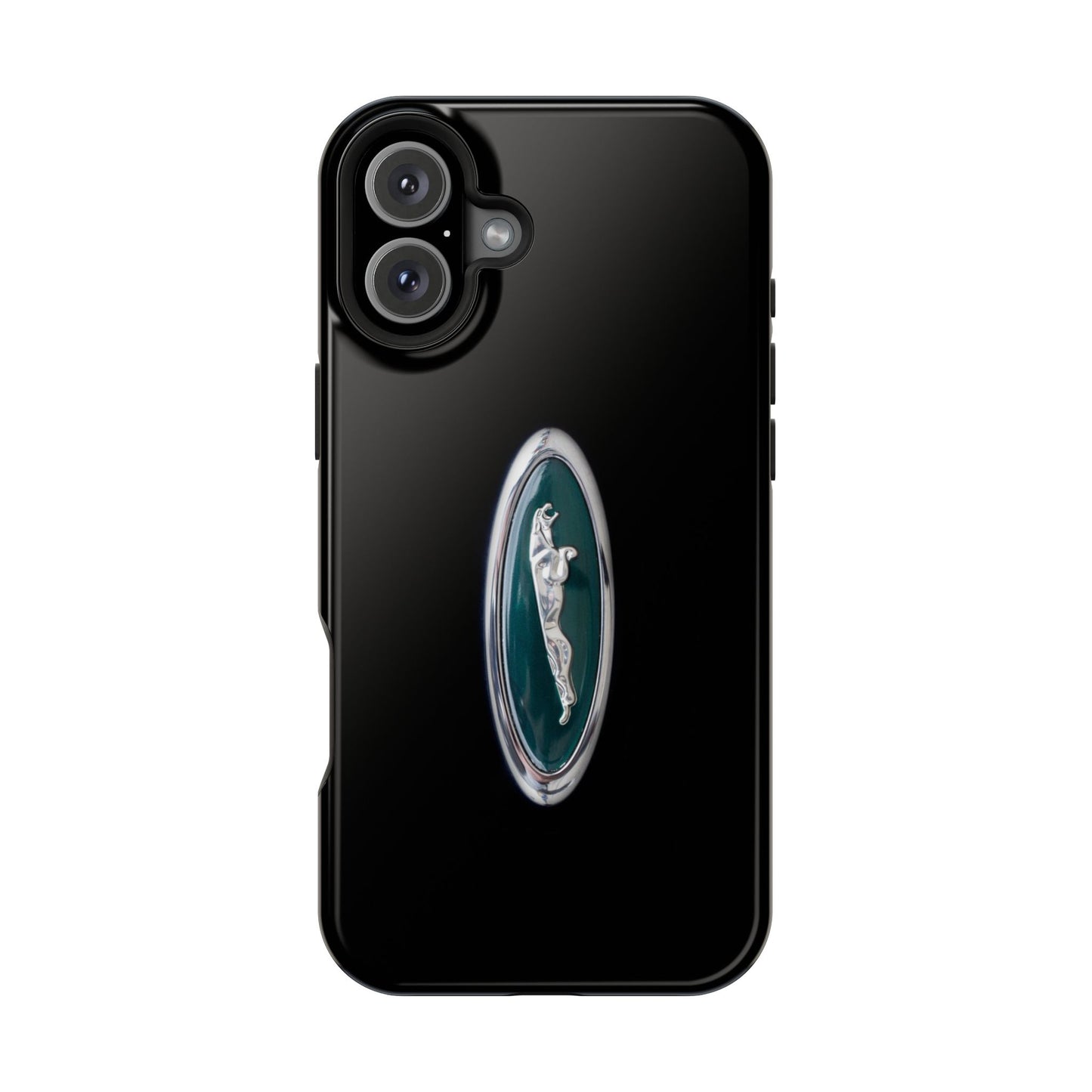 Magnetic Tough Cases, Classic Jaguar 'Leaper' Car Badge, Car Lover Gift, Protective iPhone Cover, Unique Design, Automotive Enthusiast