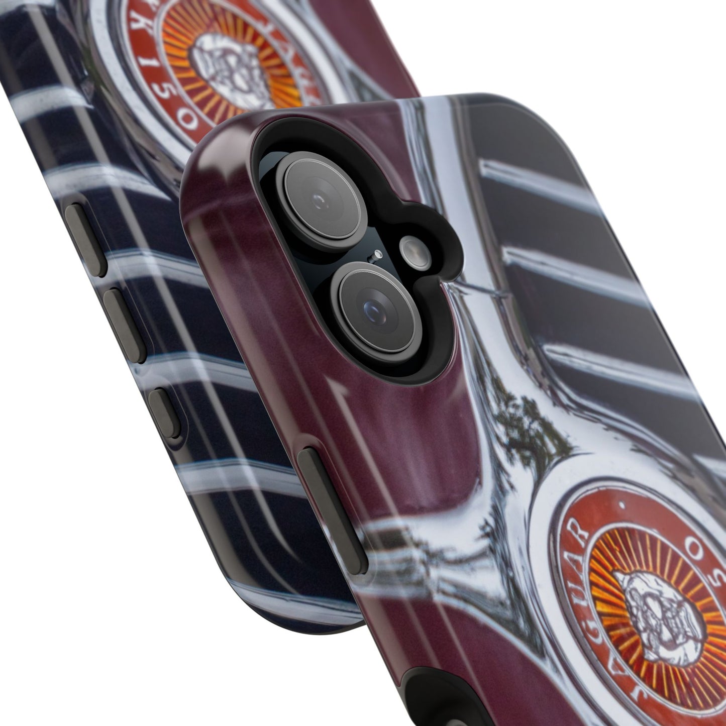 iPhone Cases, Jaguar XK 150 Sports Car Logo, Tough, Magnetic, Protective, Customizable, Car Lover Gift For Him, Father's Day