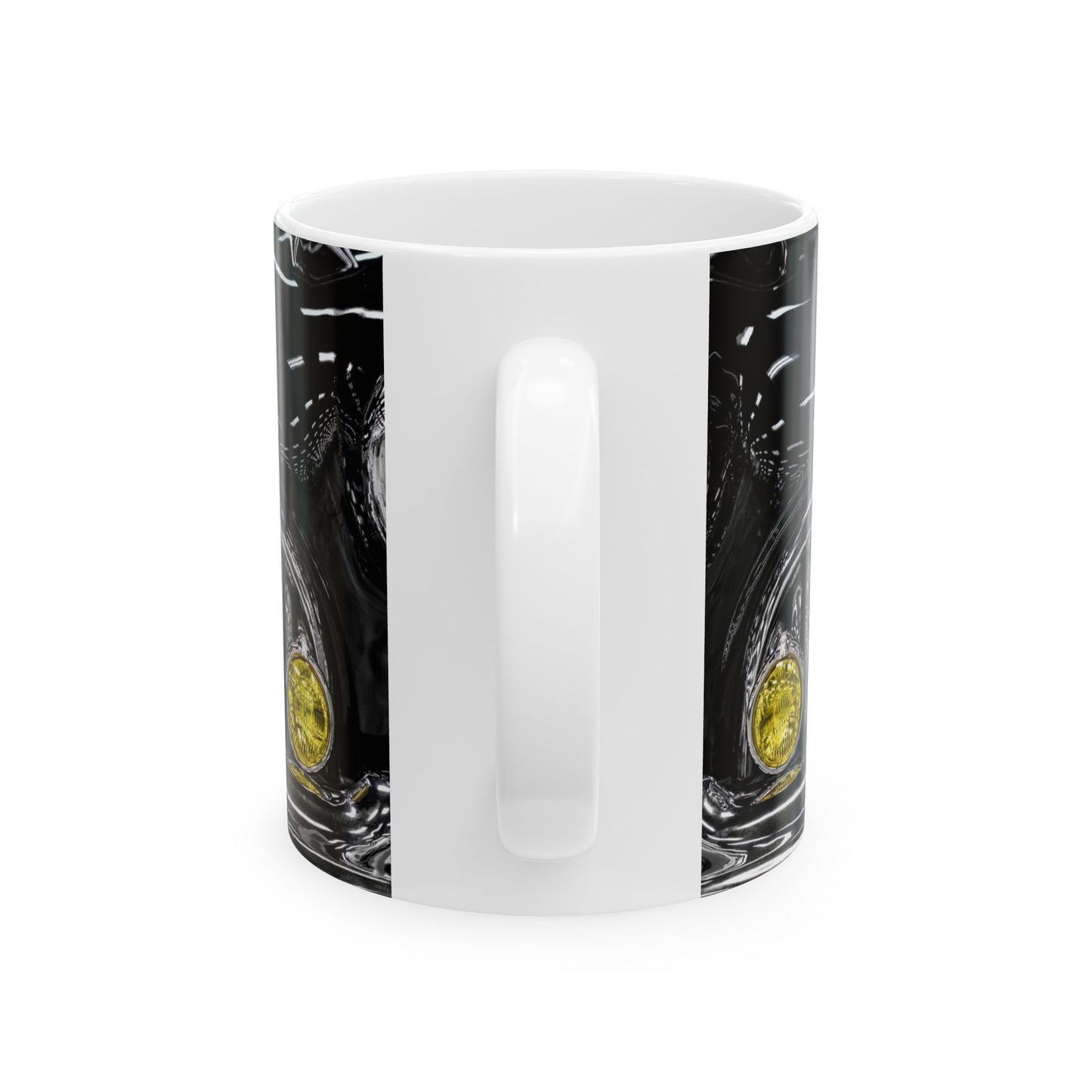 Ceramic Mug, Vintage Buick Grill and Badge Coffee Cup, Retro Auto Enthusiast Gift, 11oz 15oz Ceramic Mug, Classic Car Lover Mug, Gearhead