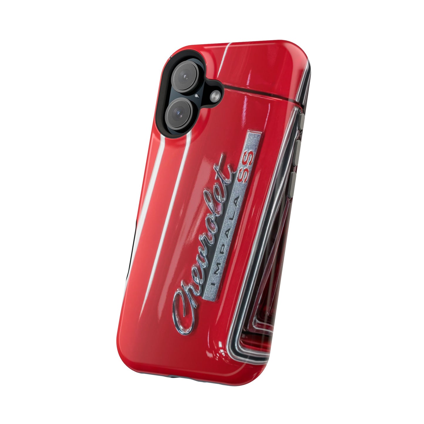 Magnetic Tough Cases, Chevrolet Impala SS classic muscle car logo badge, Protective Phone Cover, Vintage Car Lover Gift, Custom Phone Case,