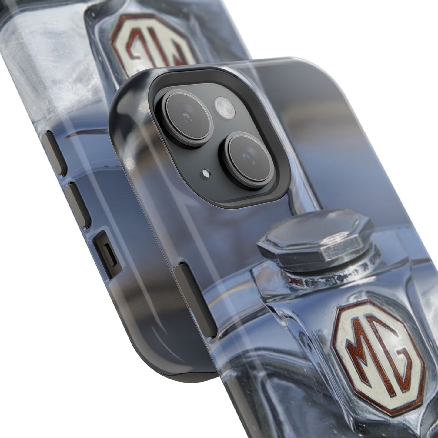 iPhone Case, 1953 MG TD Classic Sports Car Magnetic Tough Case, Vintage Car Gift, Car Enthusiast Phone Cover, Vehicle Lover Tech Accessory,