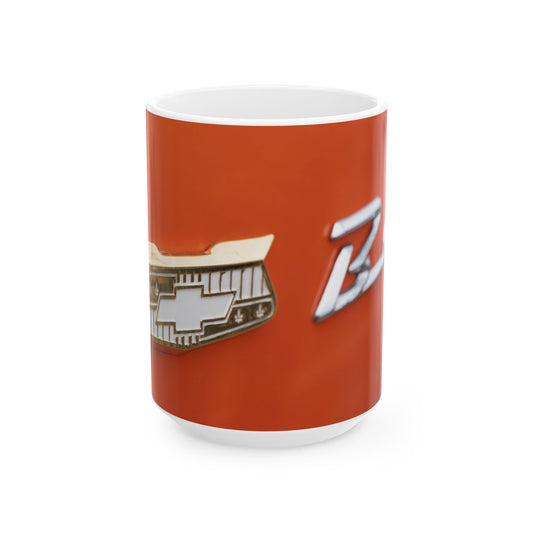 Vintage Chevy Bel Air Mug - Classic Car Enthusiast Coffee Cup, Perfect Gift for Car Lovers, Ideal for Birthdays, Anniversaries, and Holidays