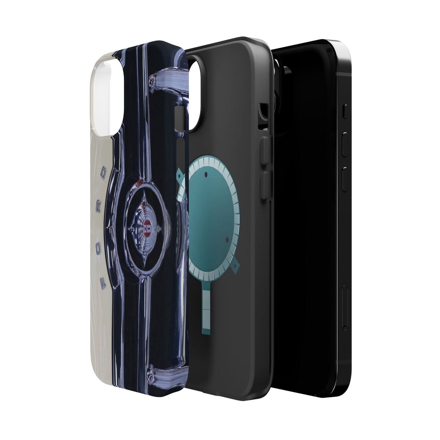 Vintage Car Magnetic Tough iPhone Cases - Automotive Lover's Phone Covers, Gift for Car Enthusiasts, Classic Car Accessories, Unique Phone