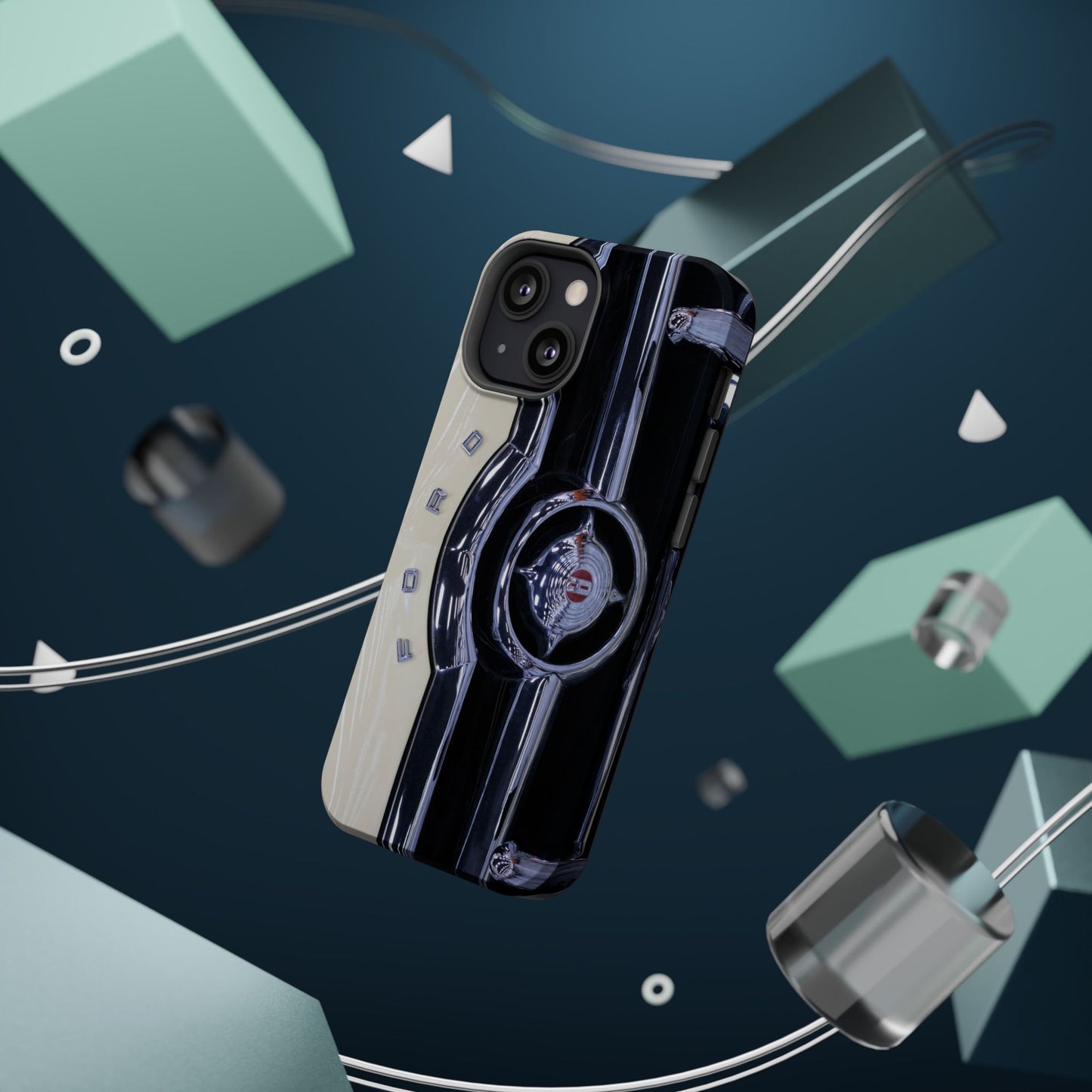 Vintage Car Magnetic Tough iPhone Cases - Automotive Lover's Phone Covers, Gift for Car Enthusiasts, Classic Car Accessories, Unique Phone