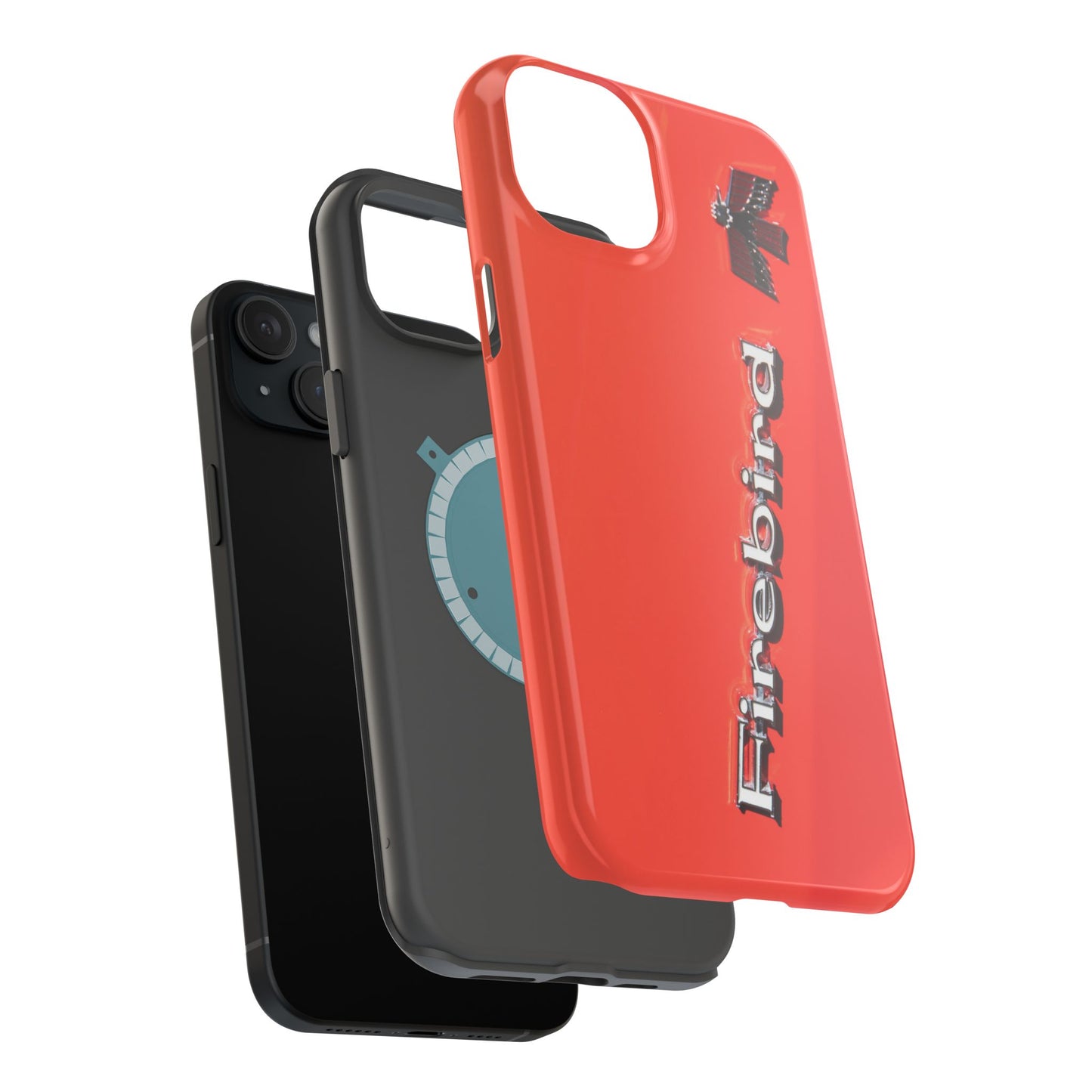 Magnetic Tough Cases - Pontiac Firebird Logo, Car Enthusiast Gift, Classic Automobile Accessory, Vehicle Collector Phone Cover, Retro Car