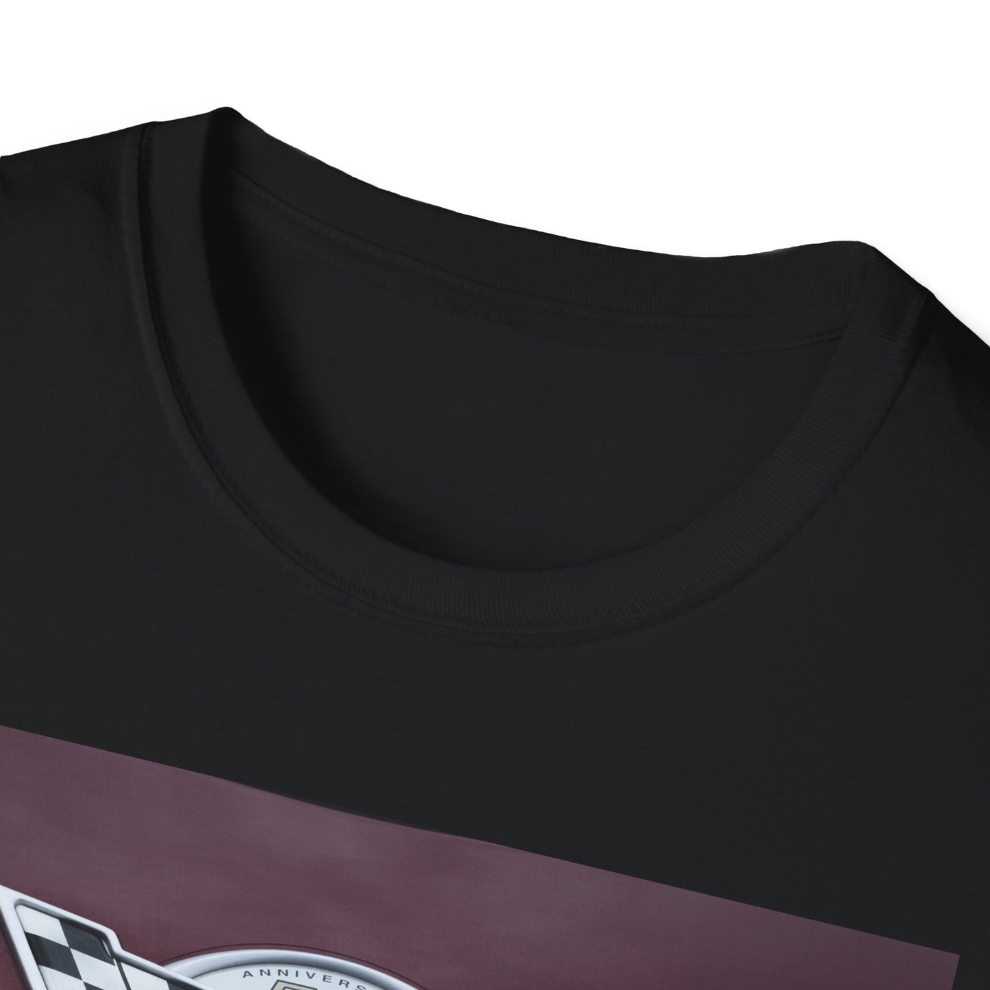 Corvette Stingray 50th Anniversary Classic Muscle Car Badge T-Shirt