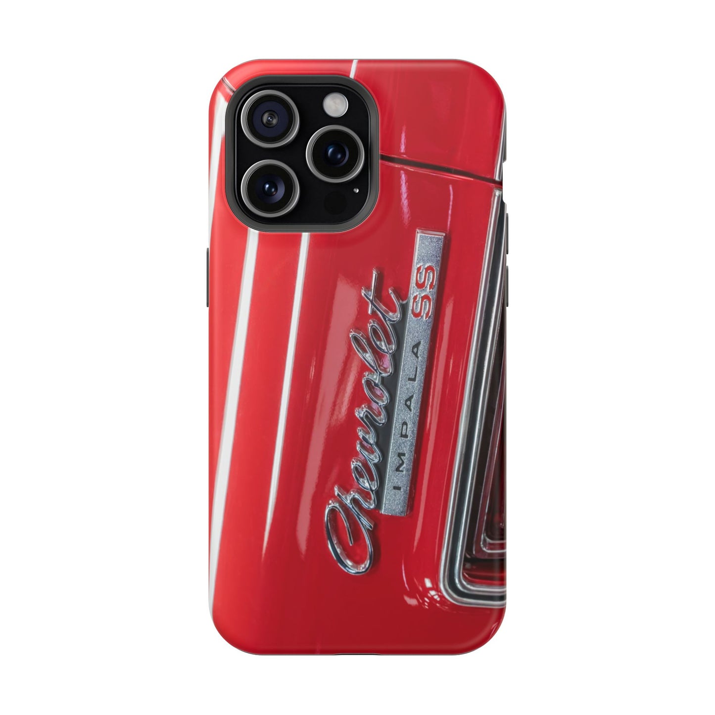 Magnetic Tough Cases, Chevrolet Impala SS classic muscle car logo badge, Protective Phone Cover, Vintage Car Lover Gift, Custom Phone Case,