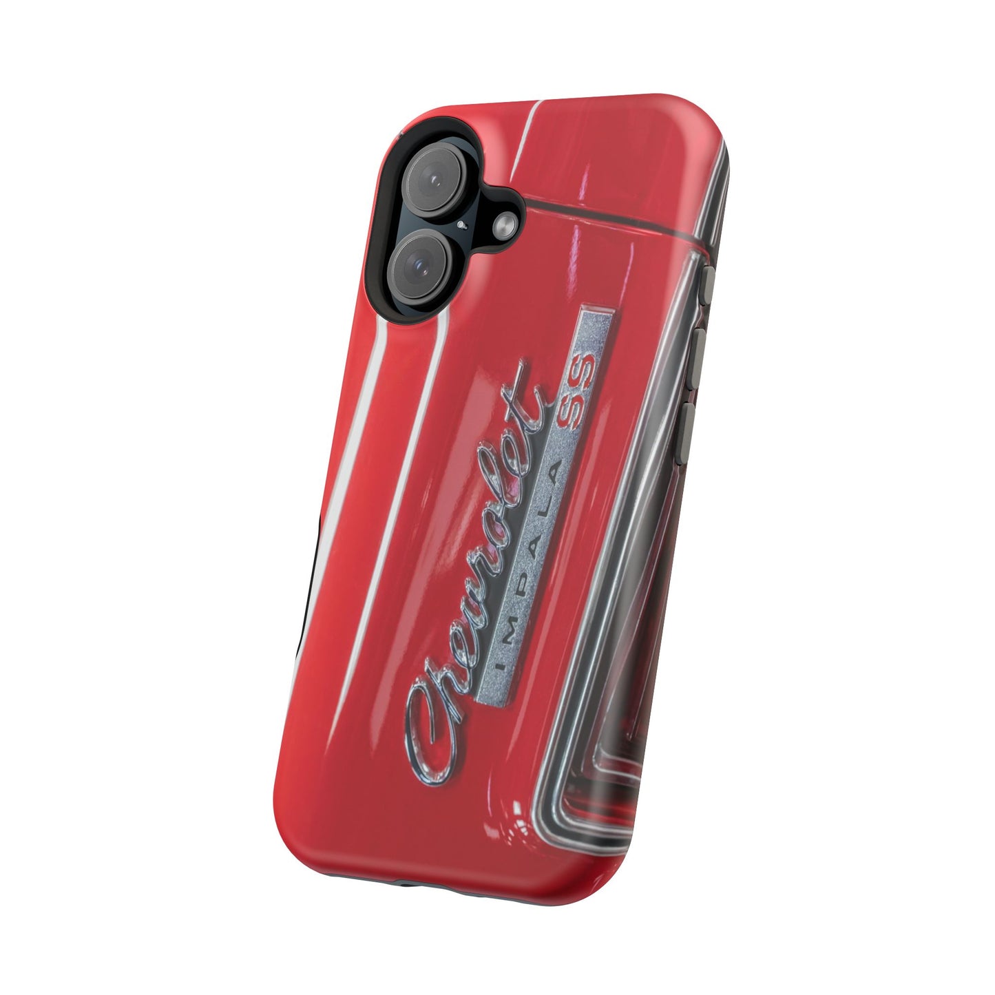 Magnetic Tough Cases, Chevrolet Impala SS classic muscle car logo badge, Protective Phone Cover, Vintage Car Lover Gift, Custom Phone Case,