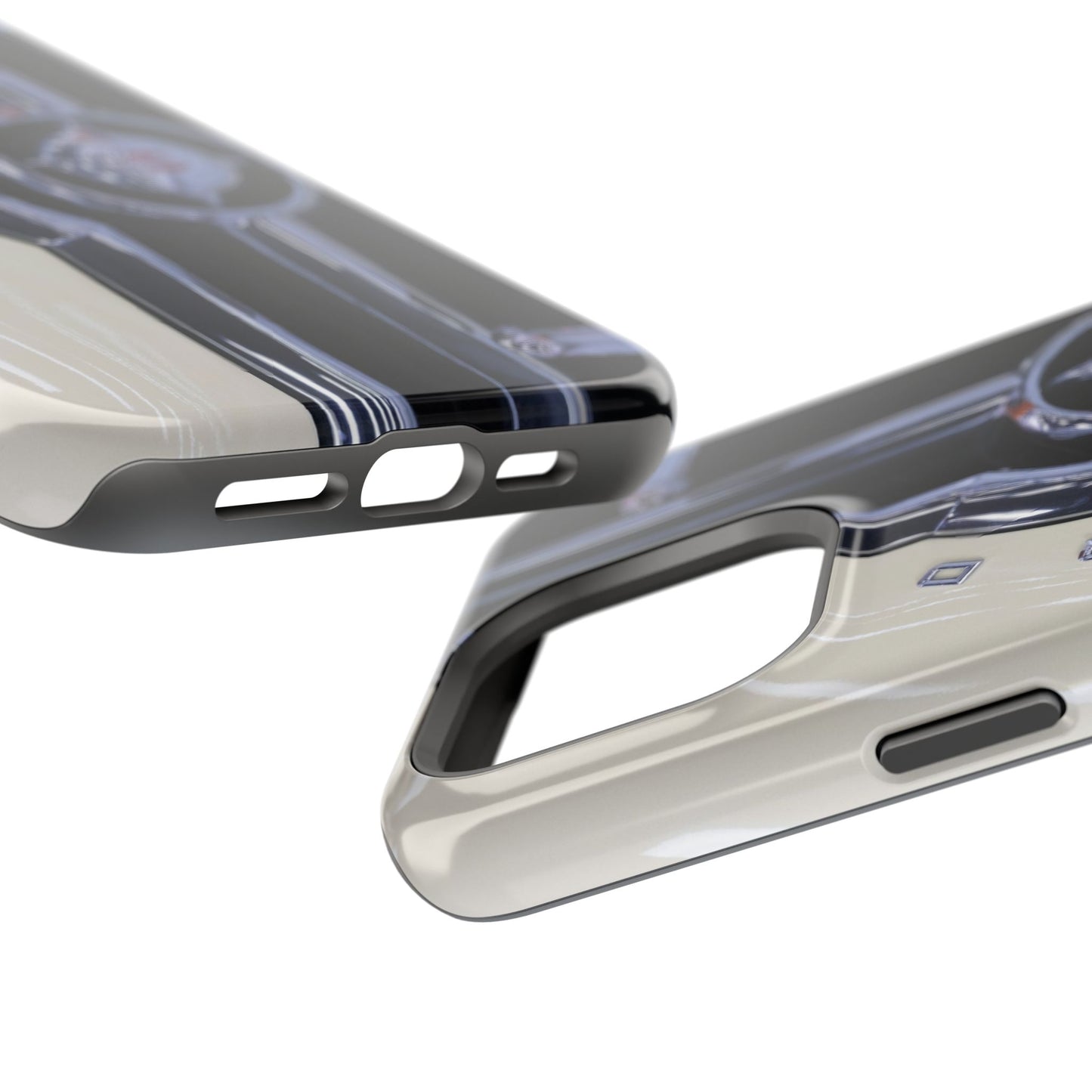 Vintage Car Magnetic Tough iPhone Cases - Automotive Lover's Phone Covers, Gift for Car Enthusiasts, Classic Car Accessories, Unique Phone