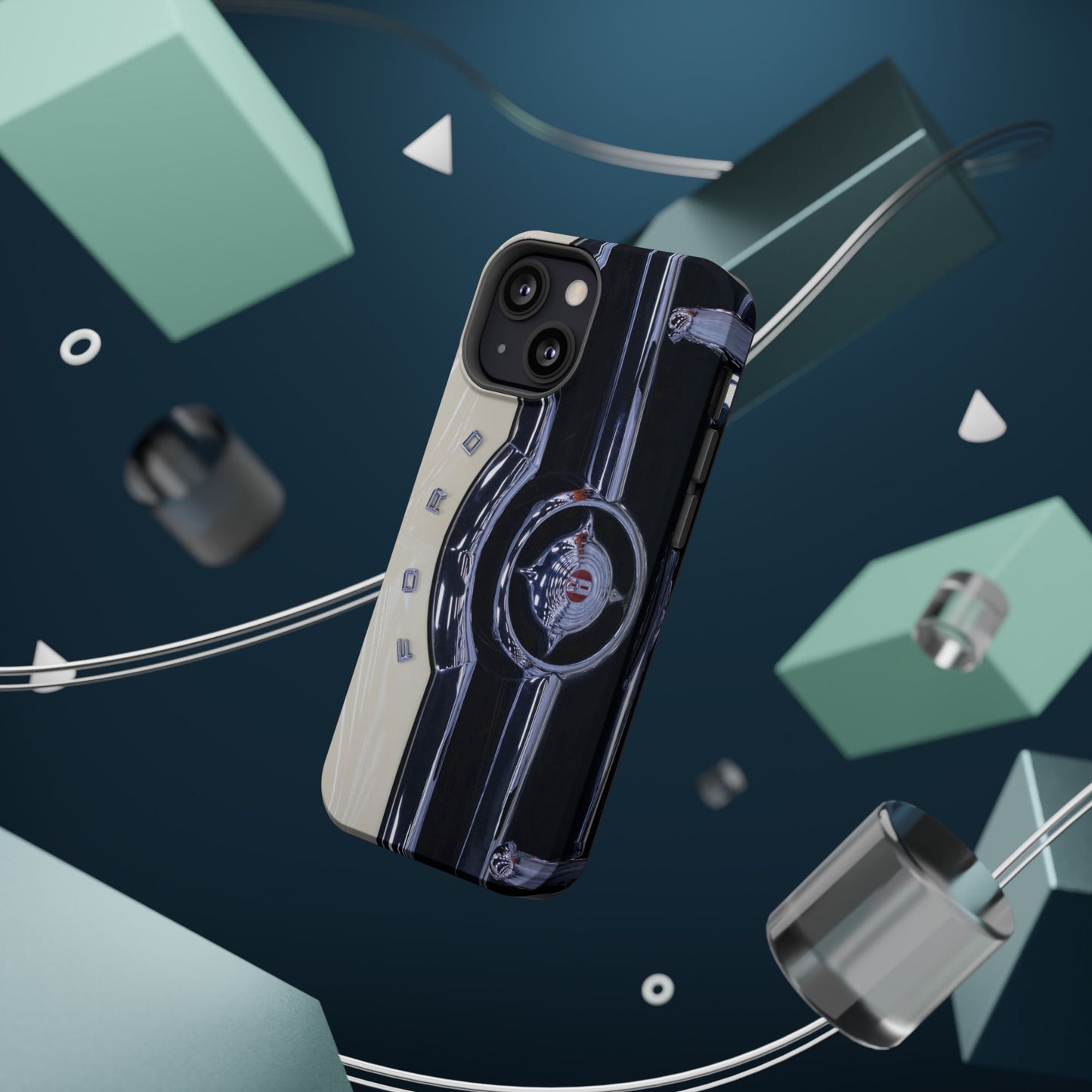 Vintage Car Magnetic Tough iPhone Cases - Automotive Lover's Phone Covers, Gift for Car Enthusiasts, Classic Car Accessories, Unique Phone
