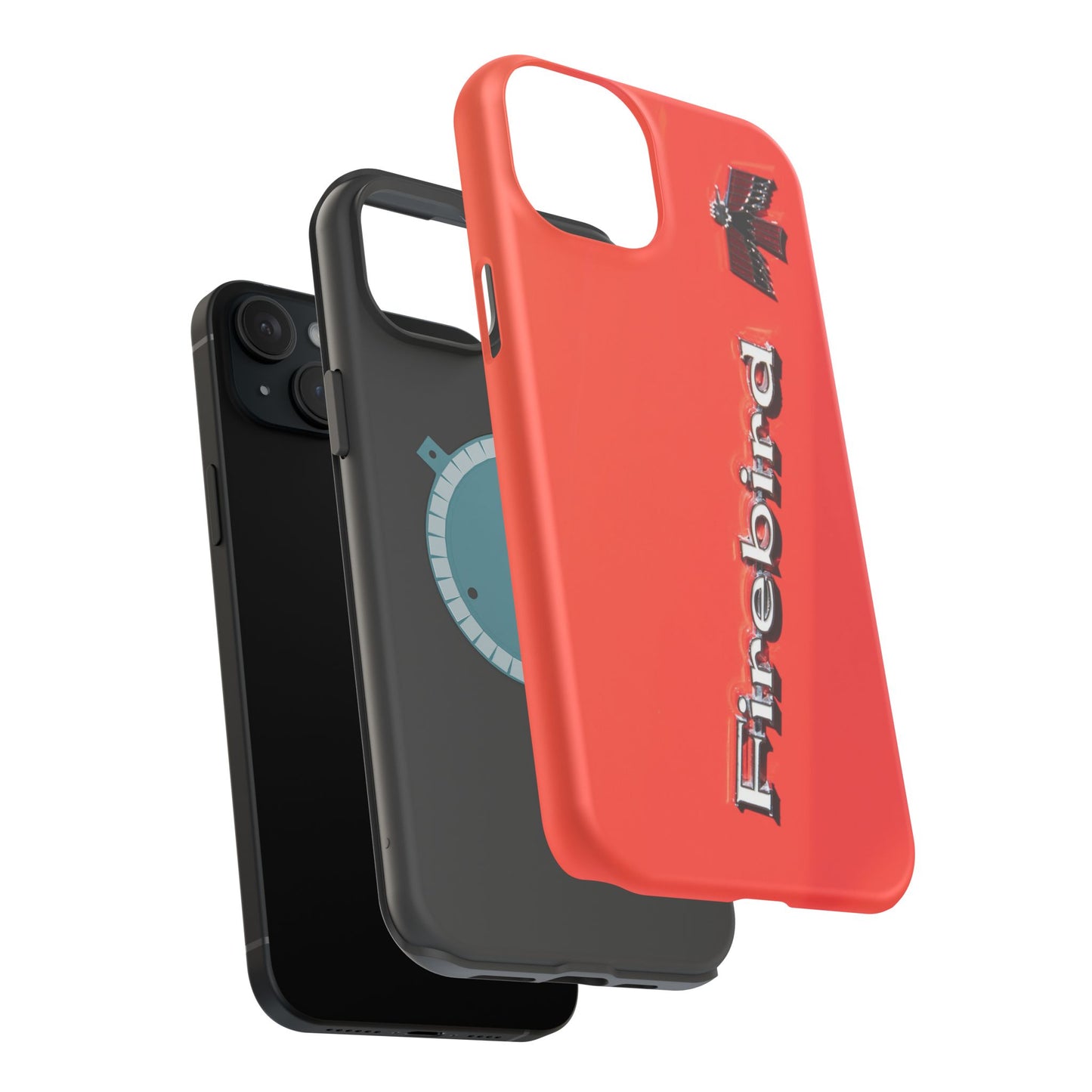 Magnetic Tough Cases - Pontiac Firebird Logo, Car Enthusiast Gift, Classic Automobile Accessory, Vehicle Collector Phone Cover, Retro Car