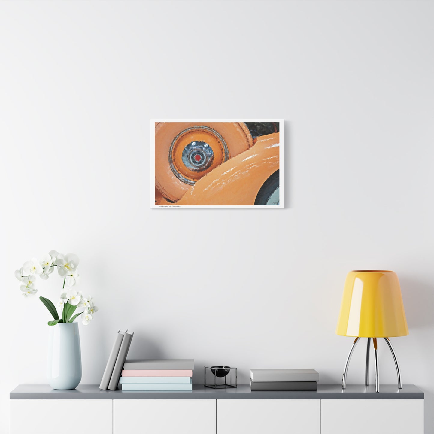 Canvas Print - 1936 Packard 120 Convertible Painting