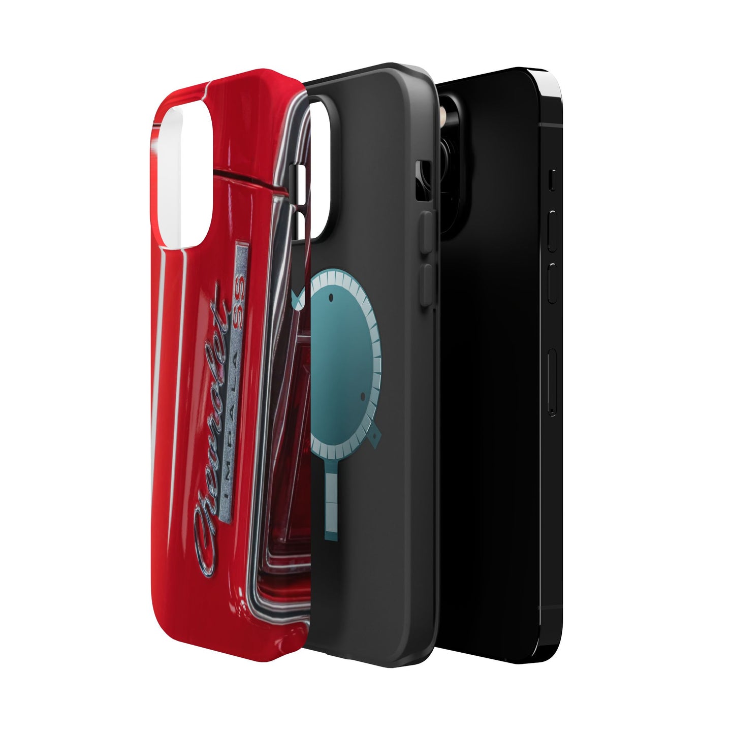 Magnetic Tough Cases, Chevrolet Impala SS classic muscle car logo badge, Protective Phone Cover, Vintage Car Lover Gift, Custom Phone Case,