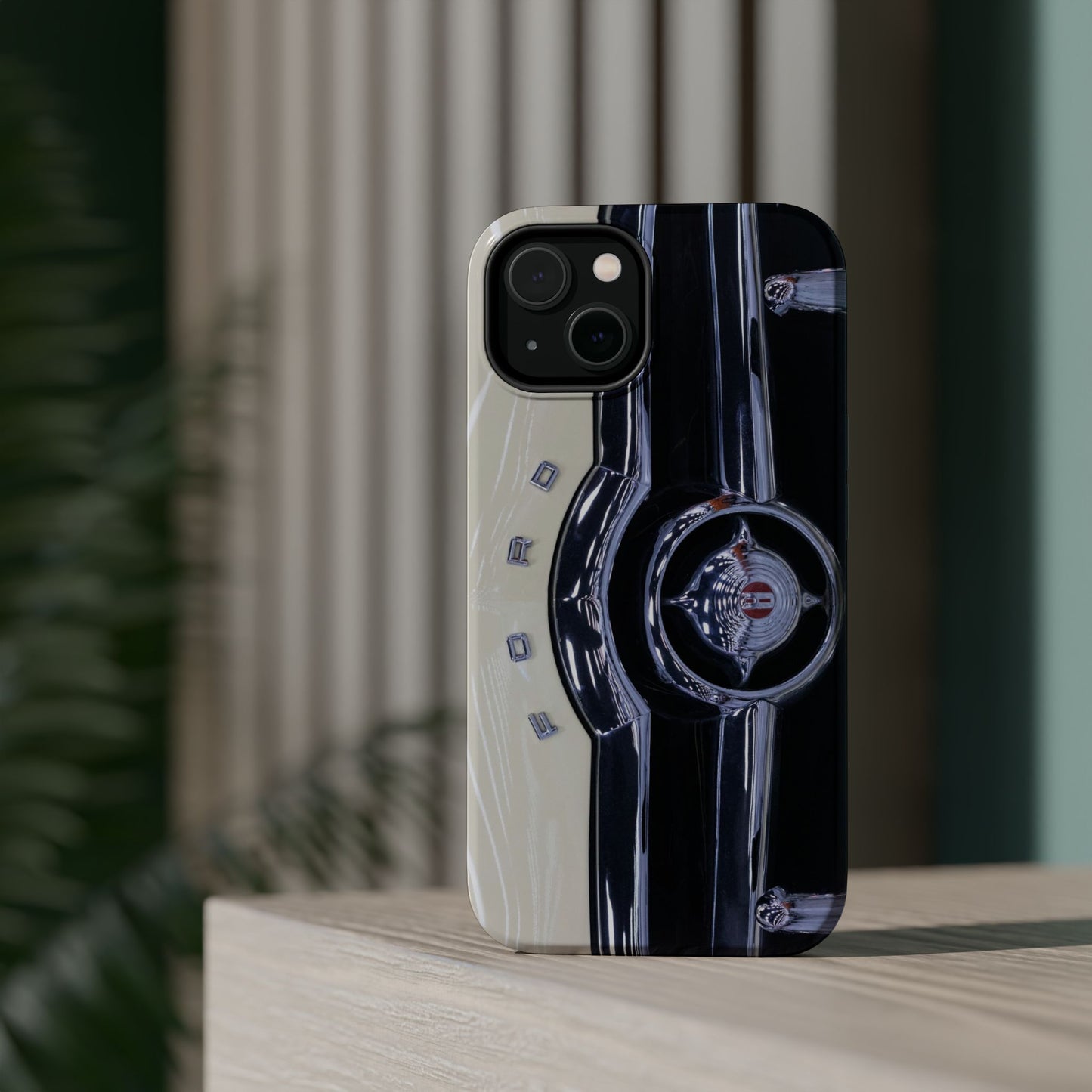 Vintage Car Magnetic Tough iPhone Cases - Automotive Lover's Phone Covers, Gift for Car Enthusiasts, Classic Car Accessories, Unique Phone