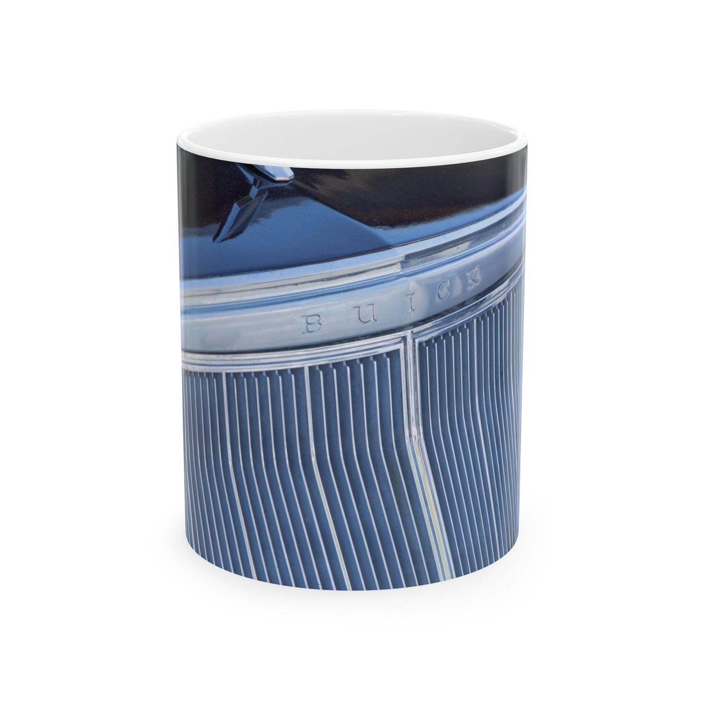 Buick Regal Classic Car Logo and Grill - lots of chrome to wrap around 11 or 15oz mugs!