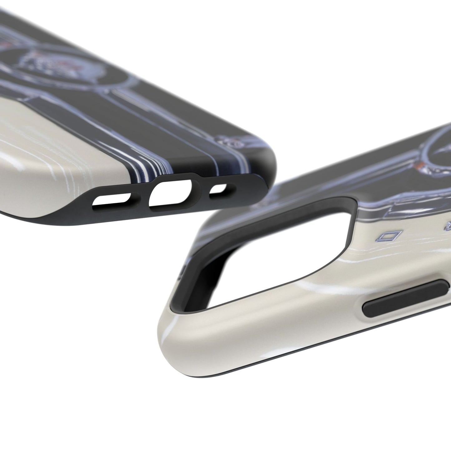 Vintage Car Magnetic Tough iPhone Cases - Automotive Lover's Phone Covers, Gift for Car Enthusiasts, Classic Car Accessories, Unique Phone