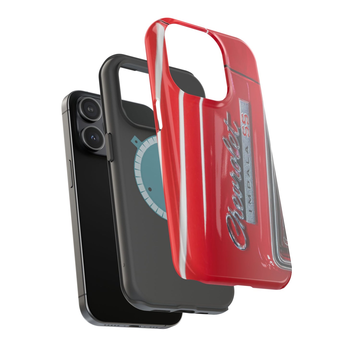 Magnetic Tough Cases, Chevrolet Impala SS classic muscle car logo badge, Protective Phone Cover, Vintage Car Lover Gift, Custom Phone Case,