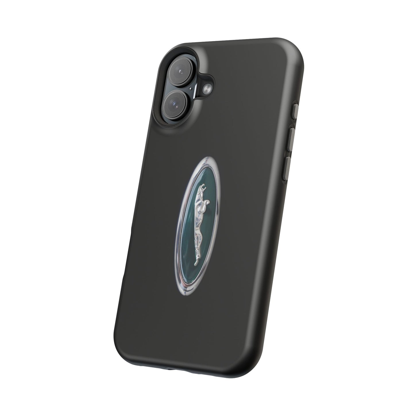 Magnetic Tough Cases, Classic Jaguar 'Leaper' Car Badge, Car Lover Gift, Protective iPhone Cover, Unique Design, Automotive Enthusiast