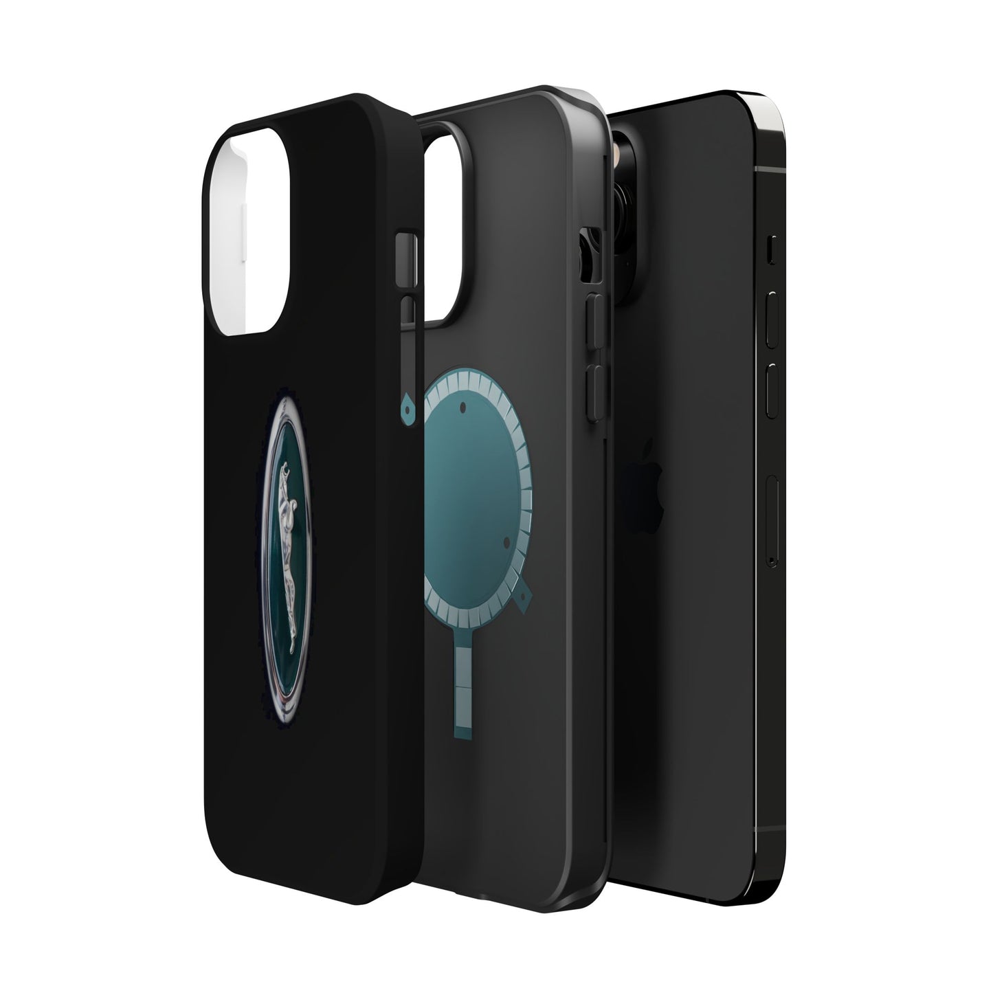 Magnetic Tough Cases, Classic Jaguar 'Leaper' Car Badge, Car Lover Gift, Protective iPhone Cover, Unique Design, Automotive Enthusiast